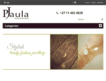 Tablet Screenshot of paulaj.co.za